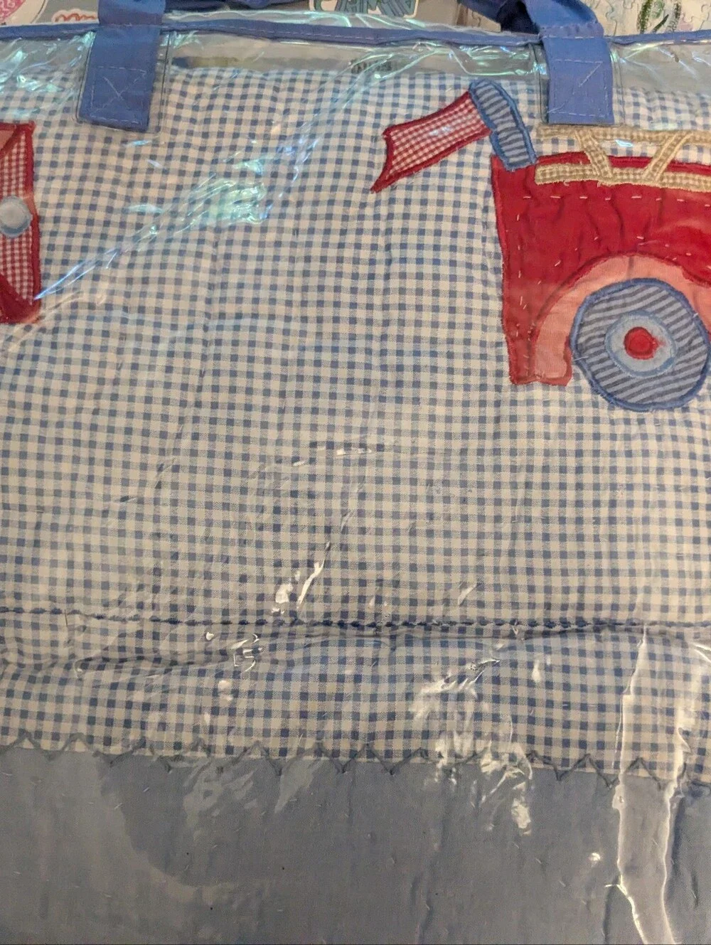 Firetruck Quilt Twin Size NWT